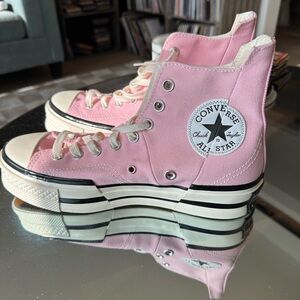 Converse Chuck 70 Plus Women's Pink Platform High-Tops